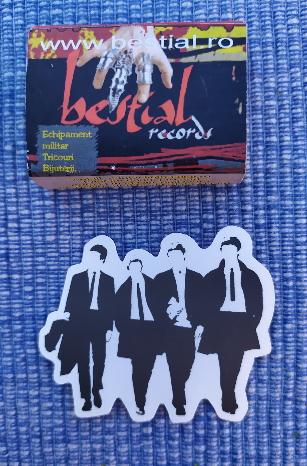 Sticker (abtibild) mic THE BEATLES Faceless (JBG)