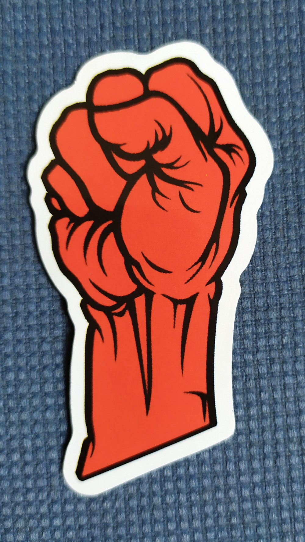 Sticker (abtibild) RATM Fist (JBG)