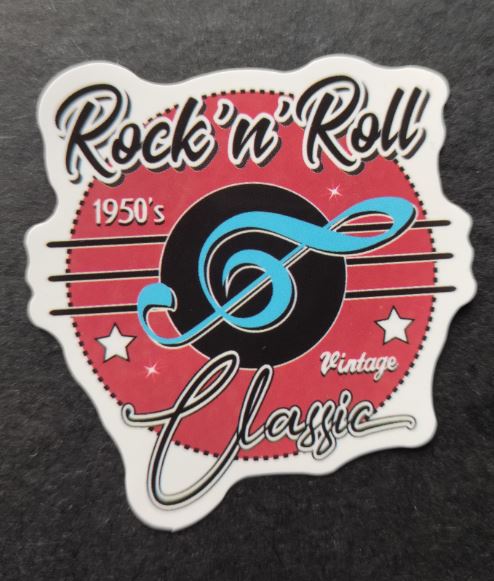 Sticker (abtibild) Rock N Roll Cheia Sol (JBG)