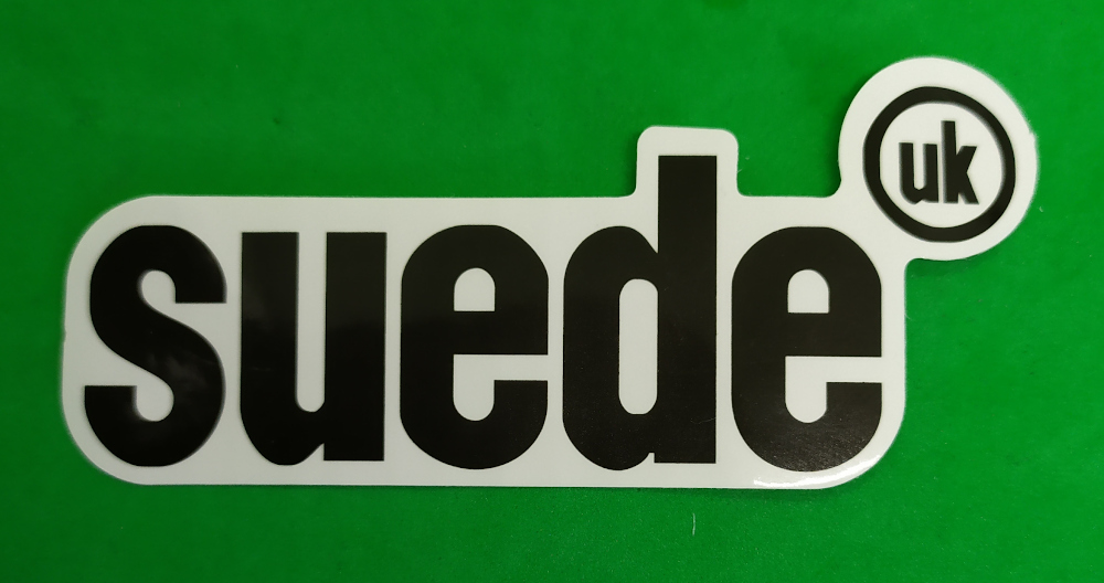 Sticker (abtibild) SUEDE Logo (JBG)