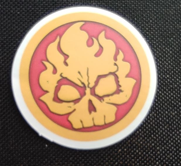 Sticker (abtibild) The Offspring logo 2(JBG)