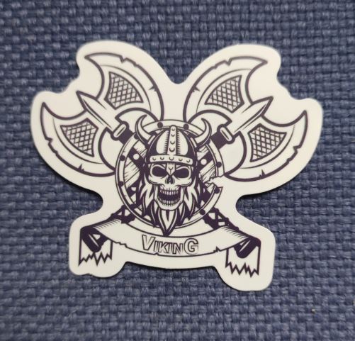 Sticker (abtibild) Viking - Axes (JBG)