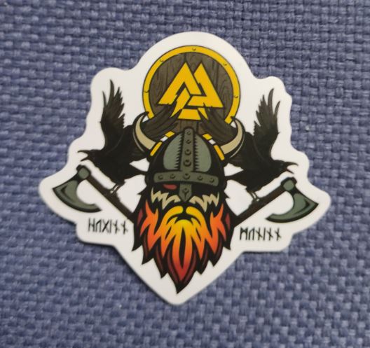 Sticker (abtibild) Viking -  Berserker (JBG)