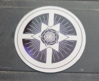 Sticker (abtibild) Viking -  Flower (JBG)