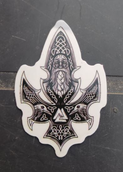 Sticker (abtibild) Viking - Gungnir (JBG)