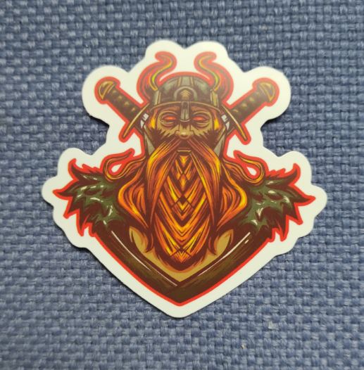 Sticker (abtibild) Viking - Nordic Warrior (JBG)