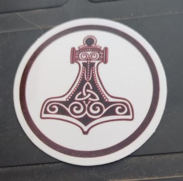 Sticker (abtibild) Viking -  Thors Hammer (JBG)