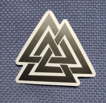 Sticker (abtibild) Viking - Valknut Big (JBG)