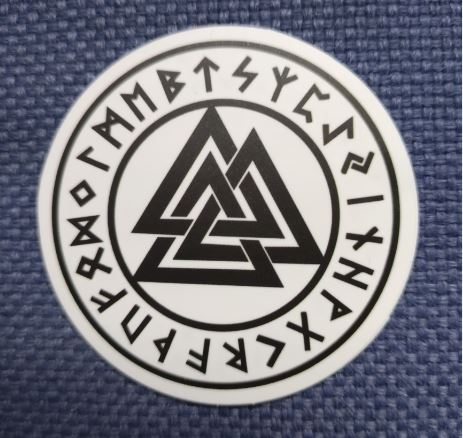 Sticker (abtibild) Viking - Valknut Thin (JBG)