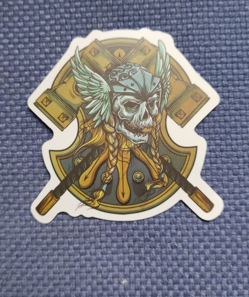 Sticker (abtibild) Viking -  Valkyrie (JBG)