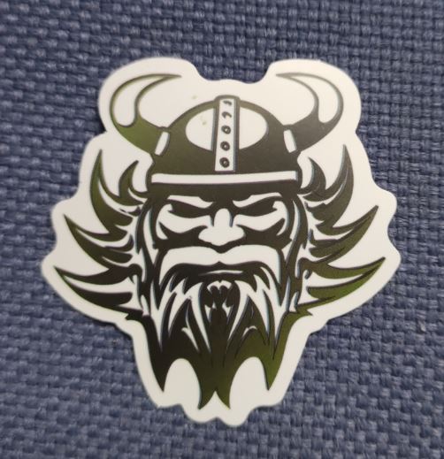 Sticker (abtibild) Viking -  Viking Portrait (JBG)