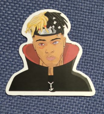 Sticker (abtibild) XXX Tentacion Akatsuki (JBG)