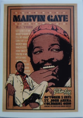 Sticker-afis MARVIN GAYE