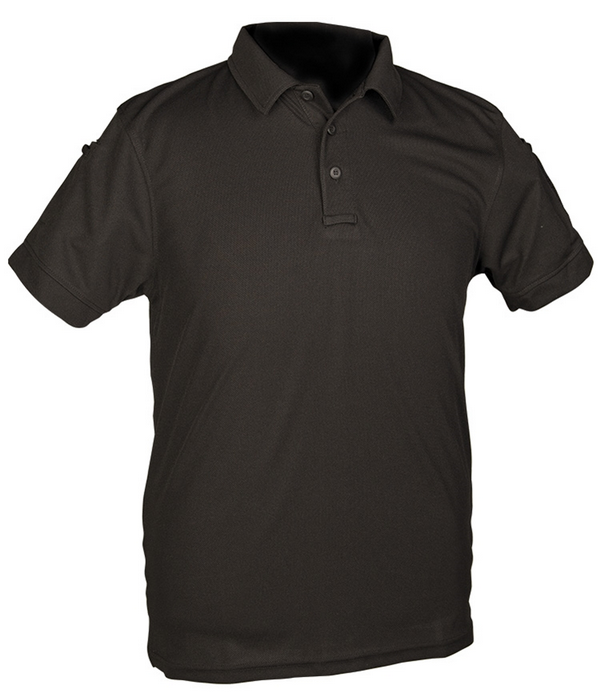 Tricou Barbatesc Polo TACTICAL QUICKDRY NEGRU Art.-No. 10961002