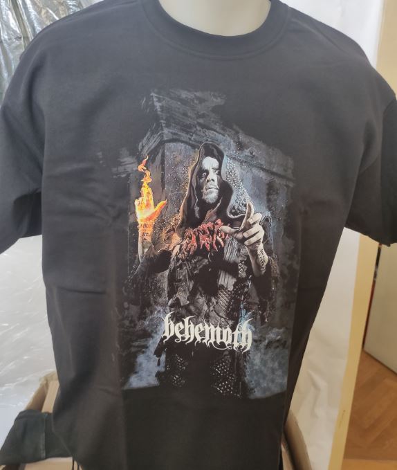 Tricou BEHEMOTH Nergal On Fire (TBR)