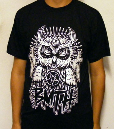 Tricou BRING ME THE HORIZON Owl TR/FR/LK