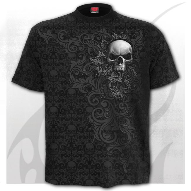 Tricou D089M143 - SKULL SCROLL