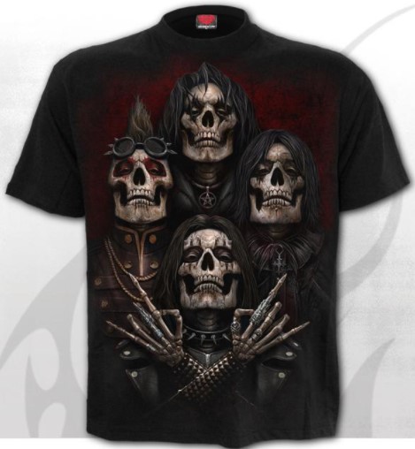 Tricou D105M101 Faces of Goth