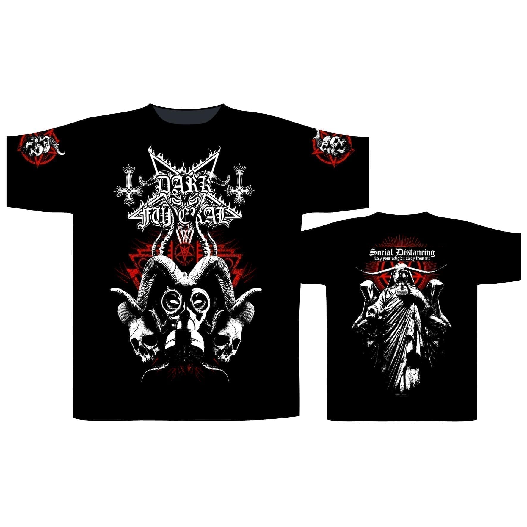 Tricou DARK FUNERAL - Social Distancing