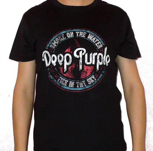 Tricou Deep Purple Smoke on the Water TR/FR/LK