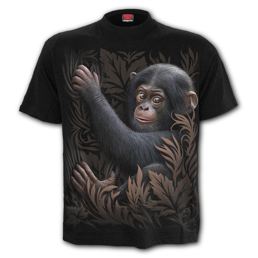 Tricou F031M121 MONKEY BUSINESS - Front Print T-Shirt Black