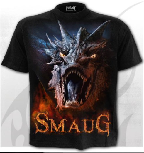 Tricou G301M101 The Hobbit - Smaug