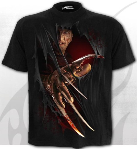 Tricou G302M101 Freddy Claws - Elm Street