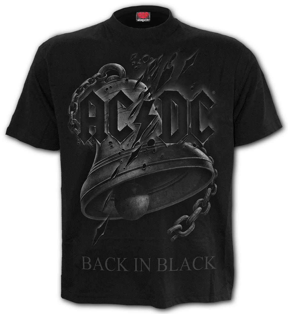 Tricou G601M121 - AC/DC - BACK IN BLACK TORN