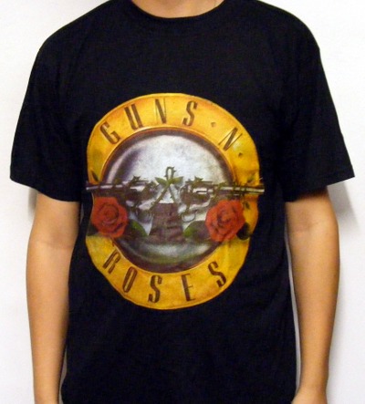 Tricou GUNS N ROSES Bullet Logo TR/FR/LK