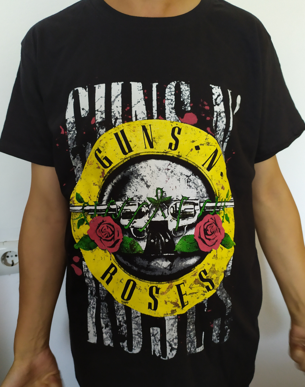 Tricou GUNS N ROSES New Bullet Logo TR/FR/LK