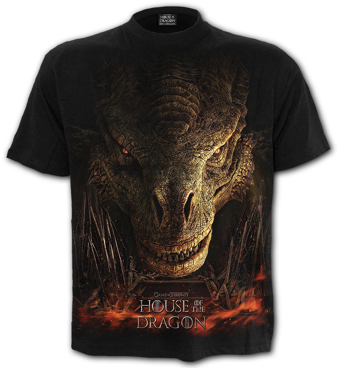 Tricou G555M121 House of Dragon - DRAGON THRONE