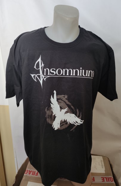 Tricou INSOMNIUM White Bird (TBR)