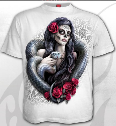 Tricou K090M113 Poison Heart (lichidare stoc)