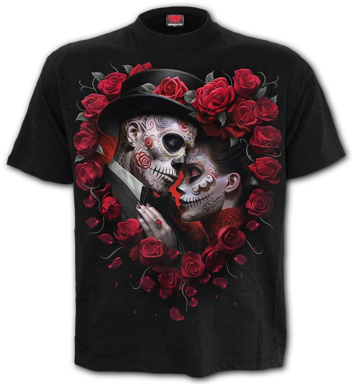 Tricou K113M121 - BE MINE - Front Print T-Shirt Black