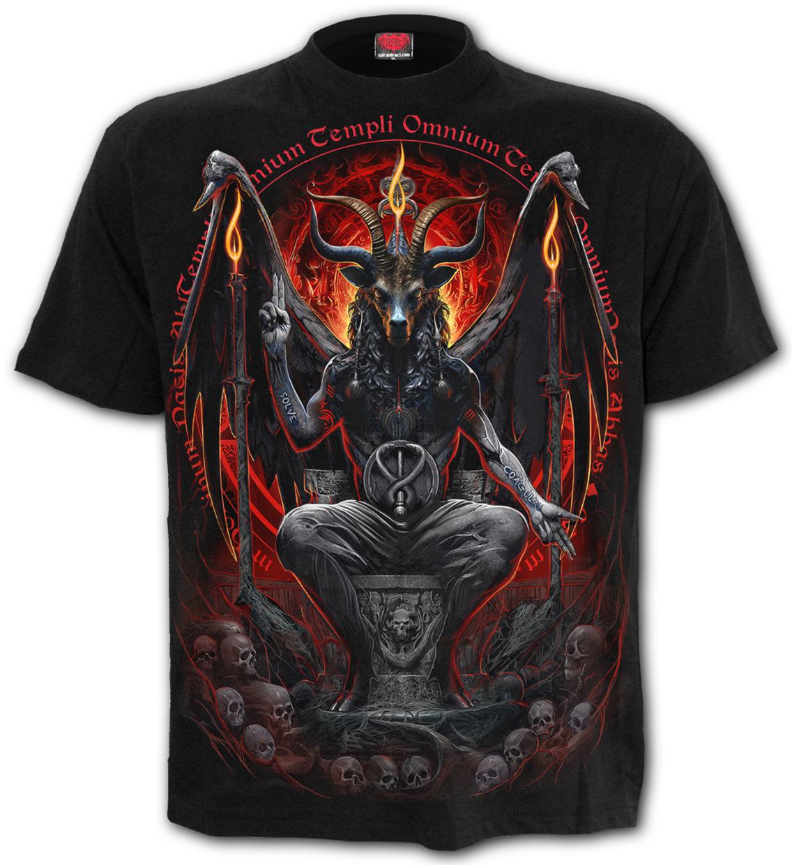 Tricou K117M101 - BAPHOMET - T-Shirt Black