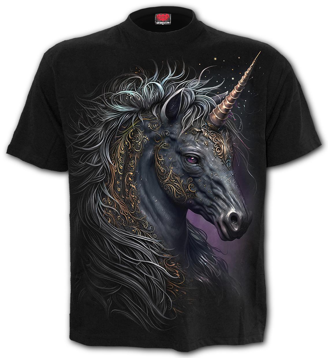 Tricou L065M101 - CELTIC UNICORN - T-Shirt Black