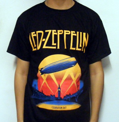 Tricou LED ZEPPELIN Celebration Day TR/FR/LK