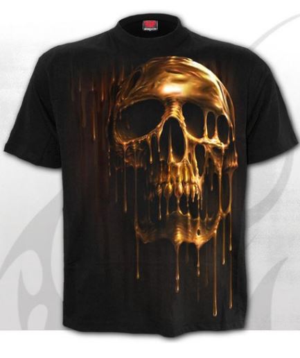 Tricou M036M101- DRIPPING GOLD