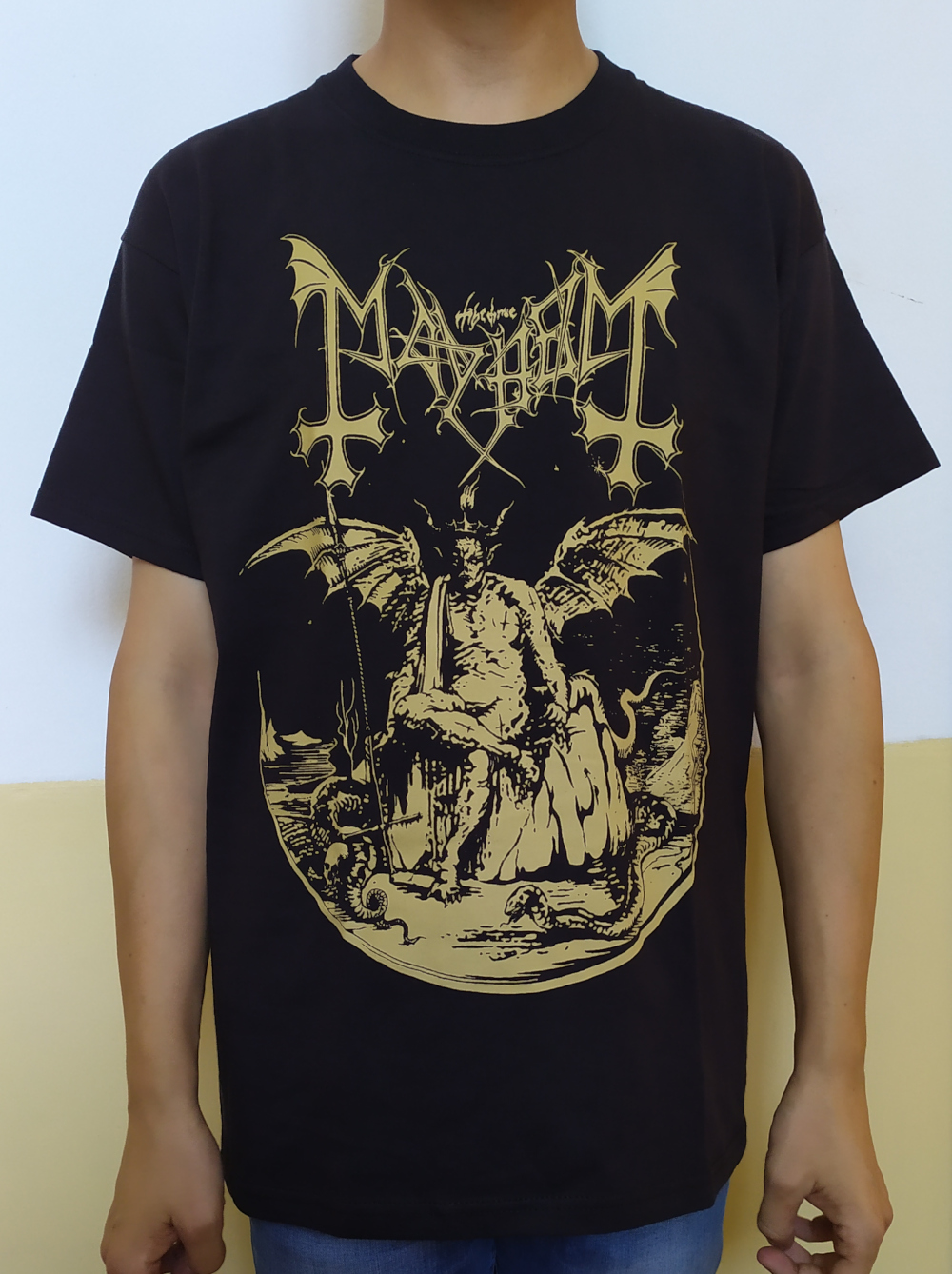 Tricou MAYHEM Daemon (gold) TR/FR/121