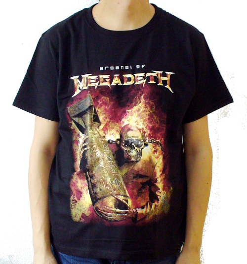 Tricou MEGADETH Arsenal TR/FR/LK