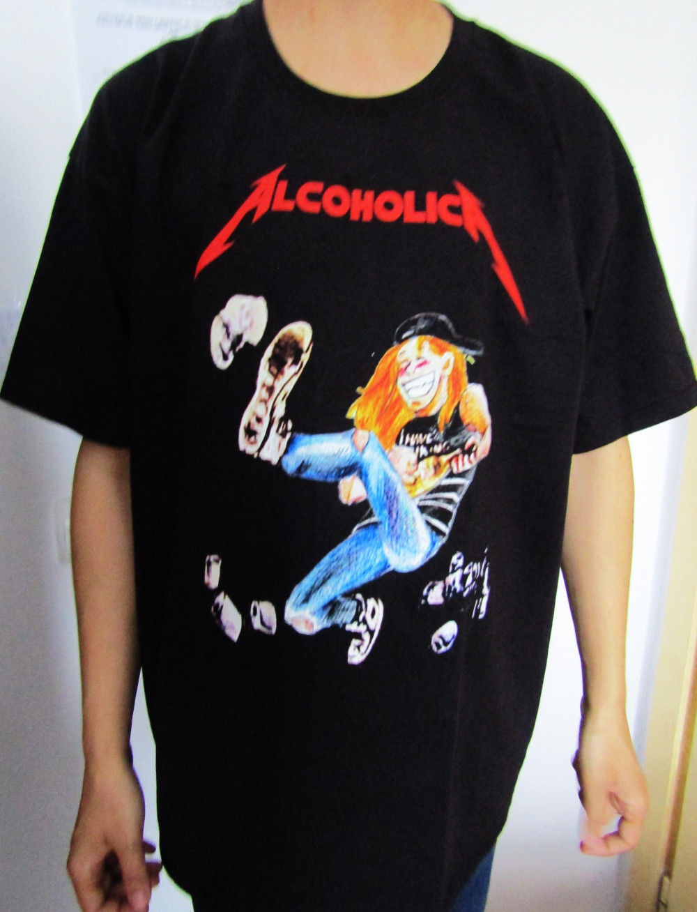 Tricou METALLICA Alcohollica (FBT4006)