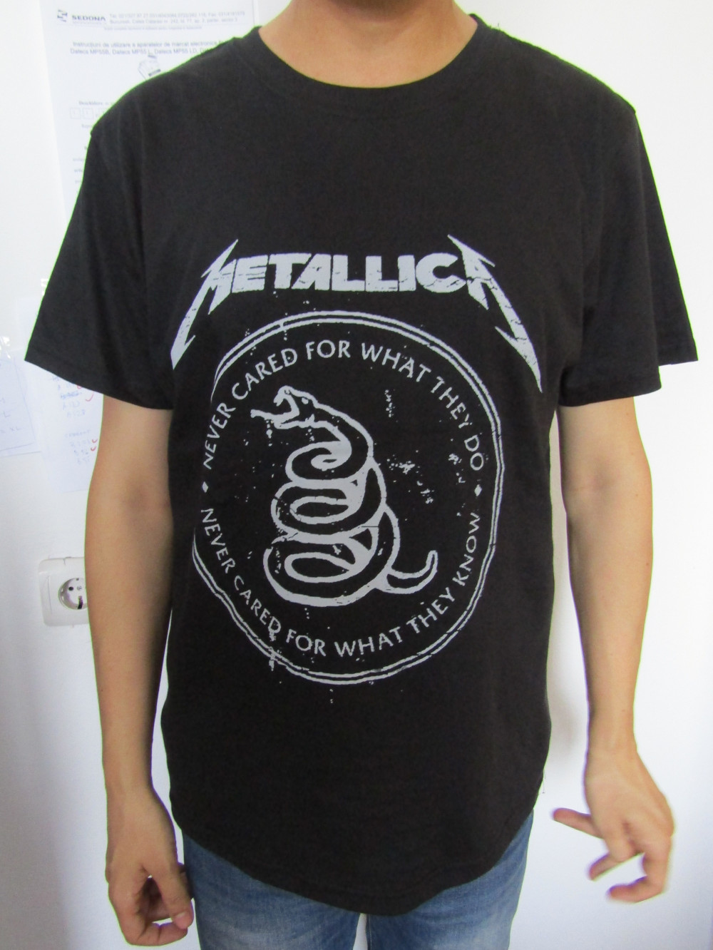 Tricou METALLICA The Black Album TR/FR/LK