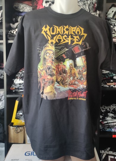 Tricou MUNICIPAL WASTE The Fatal Feast (TBR)