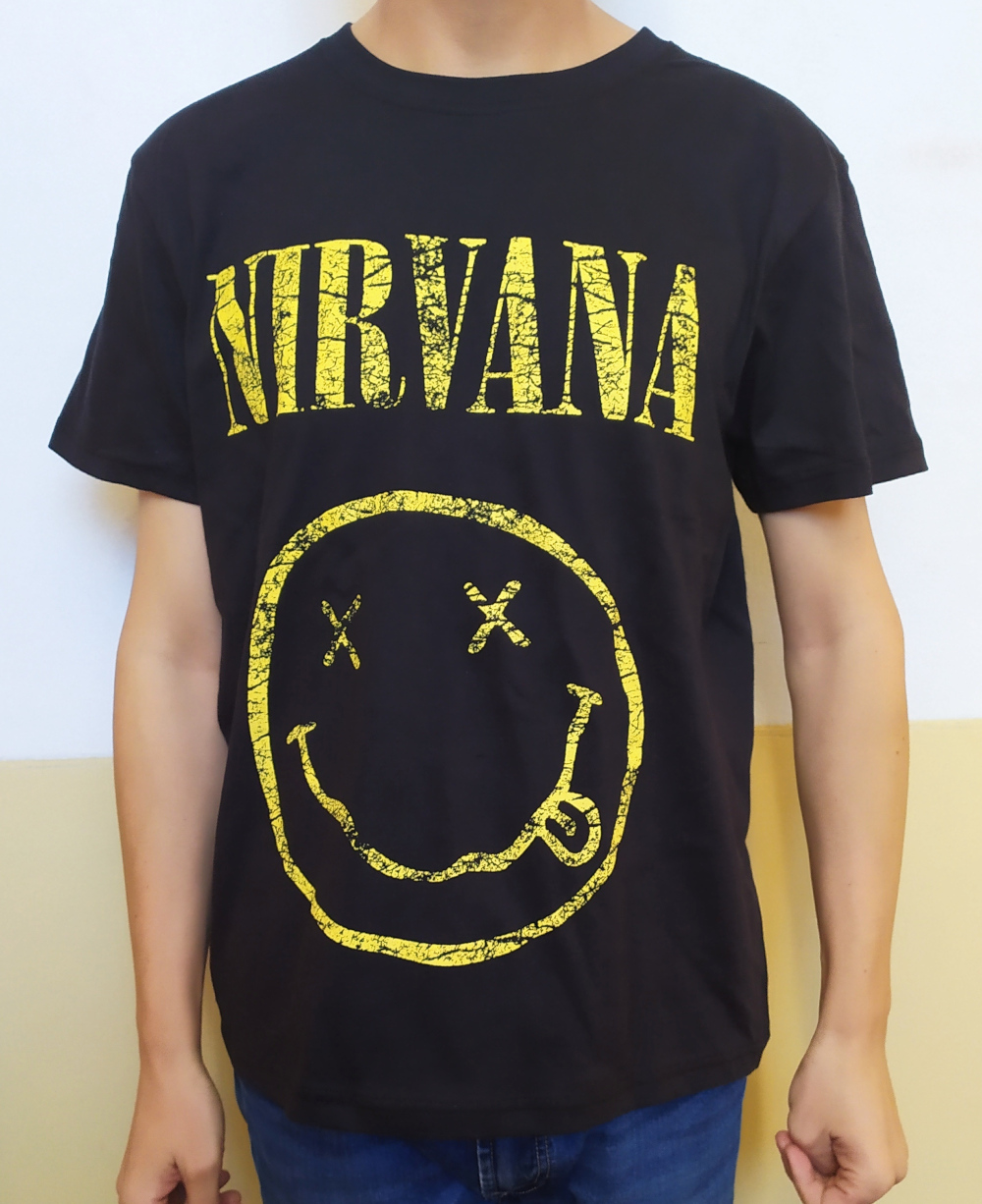 Tricou NIRVANA Scratched Logo TR/FR/LK