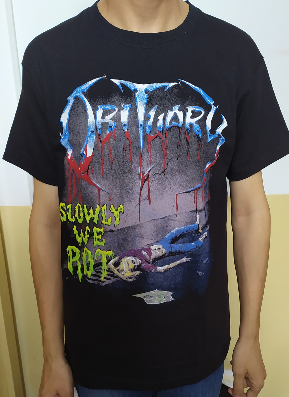 Tricou OBITUARY Slowly We Rot TR/FR/046