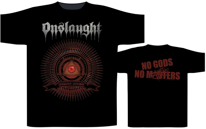 Tricou ONSLAUGHT - Generation Antichrist  ST2423 (Lichidare stoc)