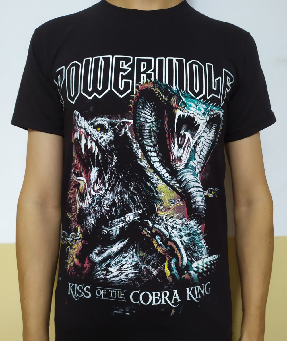 Tricou POWERWOLF Kiss of the Cobra King TR/FR/348