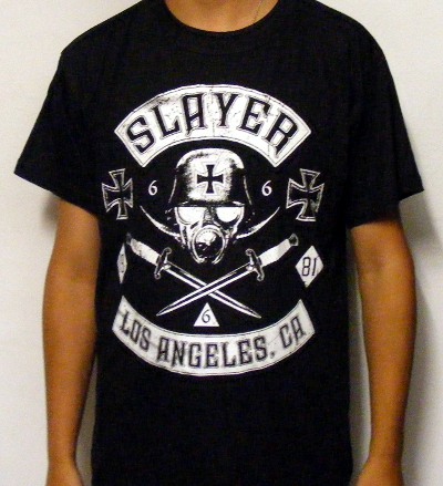 Tricou SLAYER Gas Mask (Los Angeles) TR/FR/LK