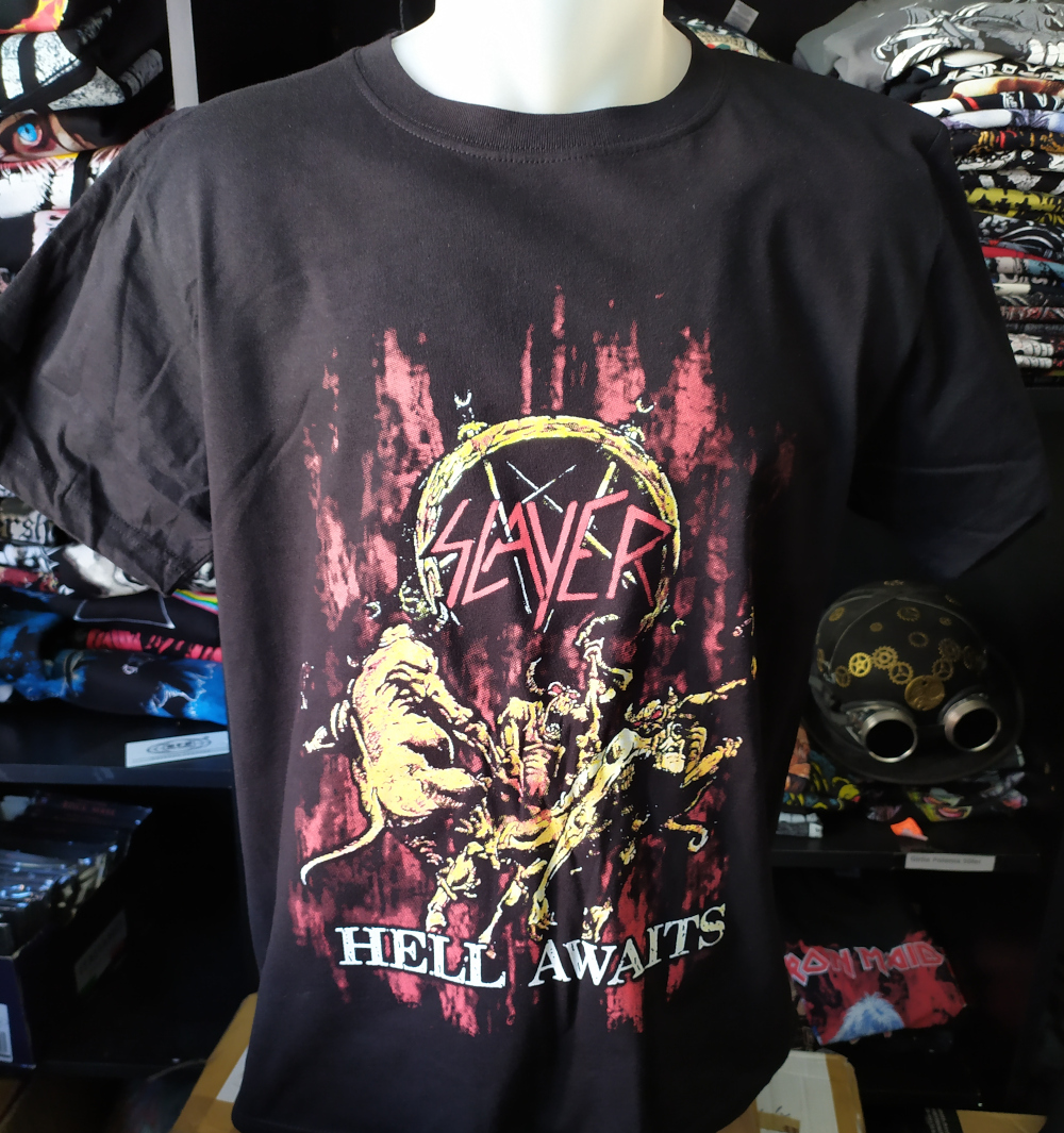 Tricou SLAYER Hell Awaits TR/FR/LK