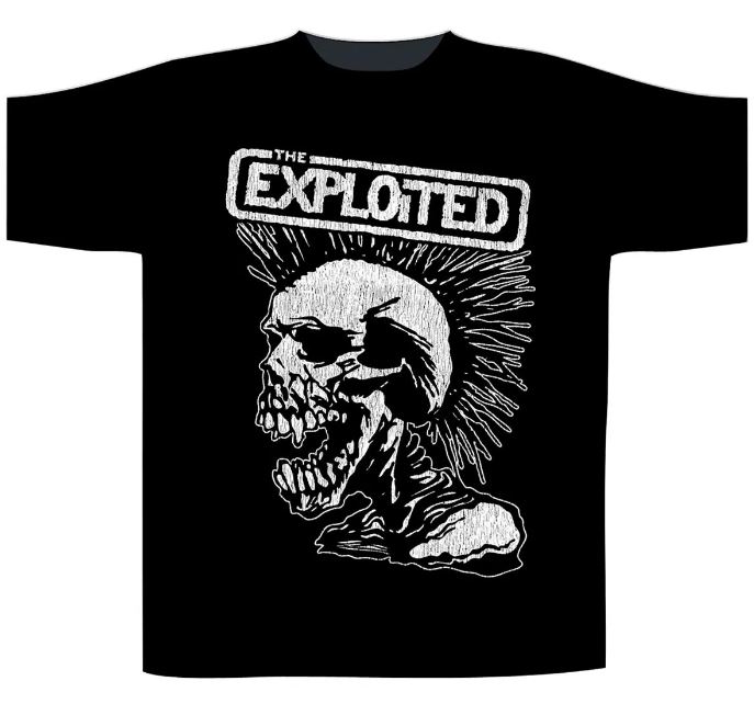 Tricou THE EXPLOITED - Vintage Skull ST2555